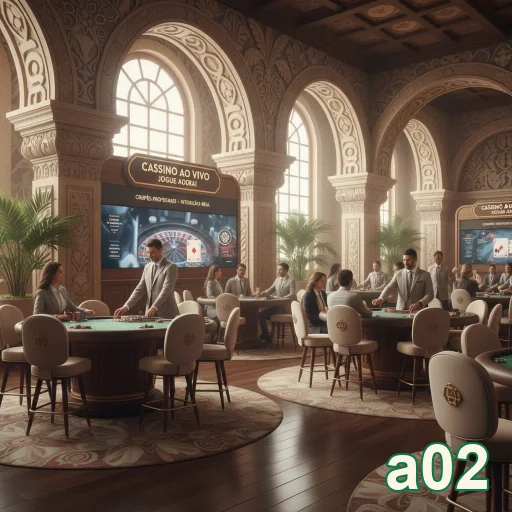 Ilustração de Interação de Dealers ao Vivo